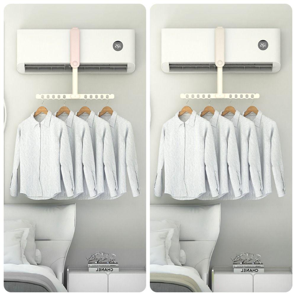 Вешалки для хранения одежды для дома, переносная складная вешалка, крючок, новая вешалка для одежды с кондиционером